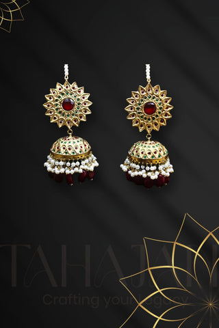 Royal Thapa Kundan Double Layer Bridal Set